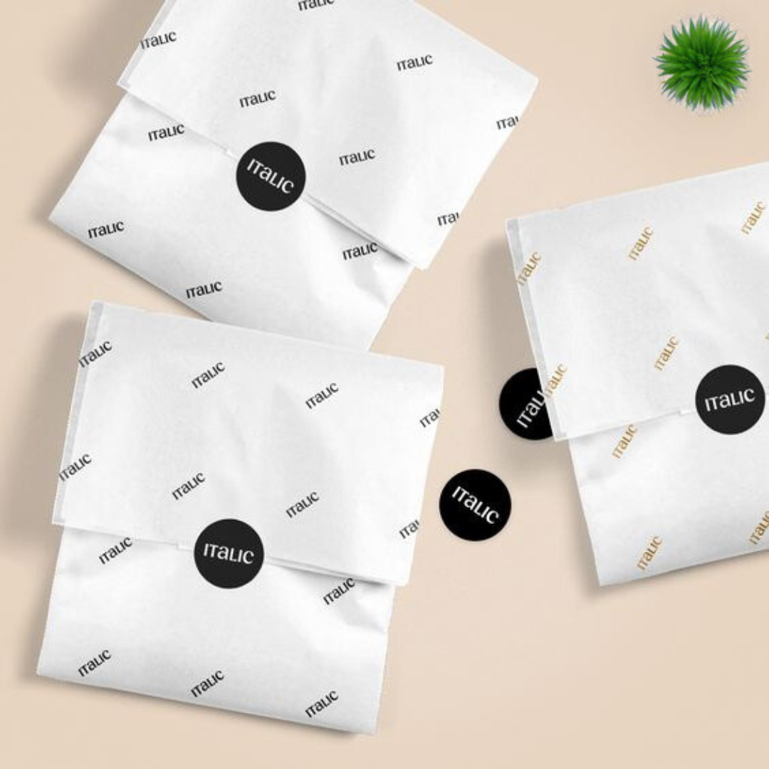 Printed Butter Paper | Custom Wrapping Sheet - 1000 sheets