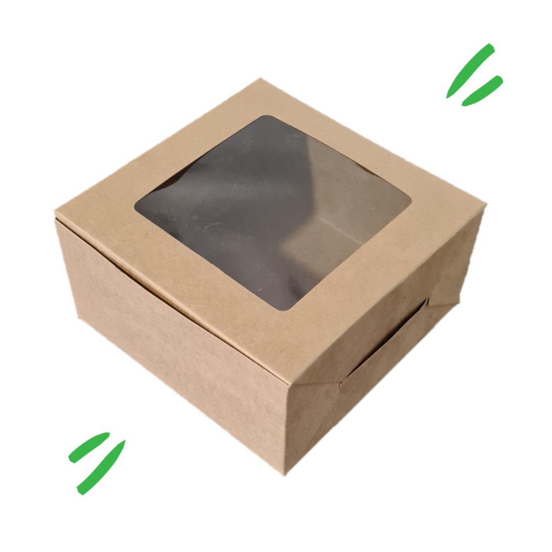 Laminated Bakery Box with Window