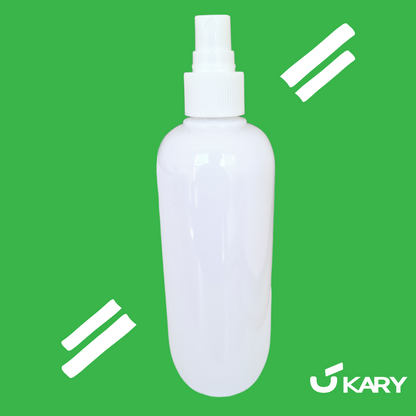 300ml White Spray Nozzle Bottle